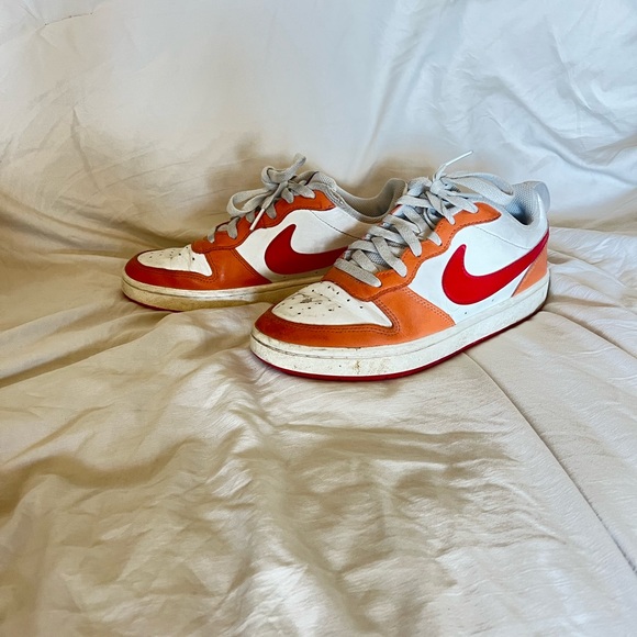 Nike Vibrant Orange and White Shoes - Picture 2 of 4